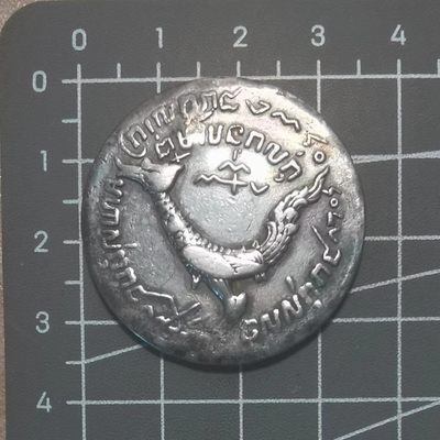 🌸奇货可居🌸 第一百一十二场 世界钱币专场 【立秋】 - 1847柬埔寨神鸟 字符戳记