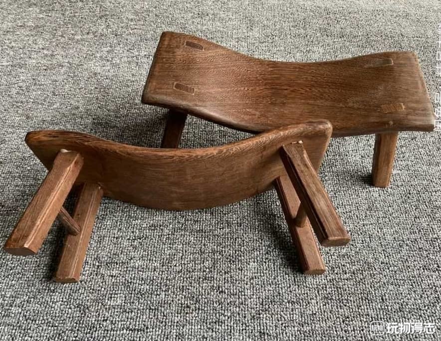 鸡翅木睡枕两个一起