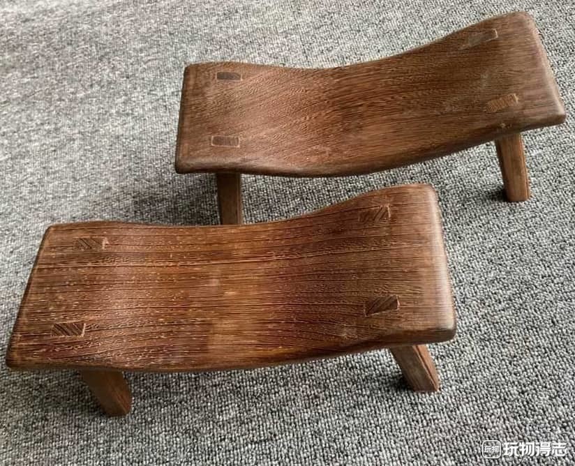 鸡翅木睡枕两个一起