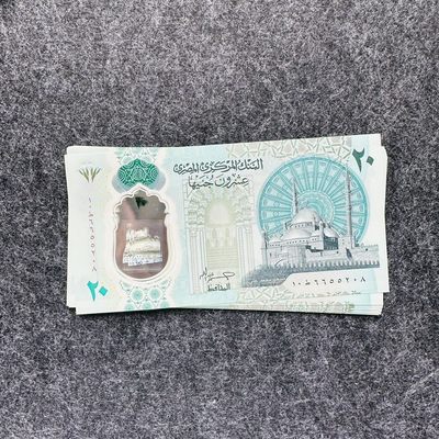 94th 🐰¥¥ 埃及10镑和20镑，首发冠（Safeguard和Guardian基材） - 20镑，Guardian基材，10T6655208