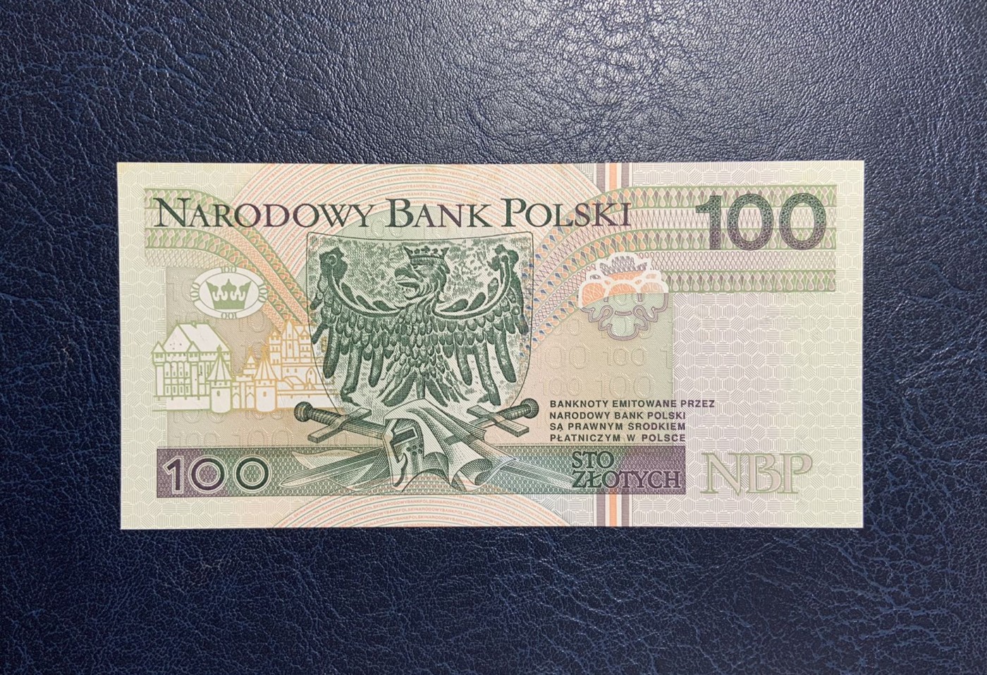 收藏联盟Quantum Auction 第276期拍卖  波兰1994年100兹罗提 品相UNC- 