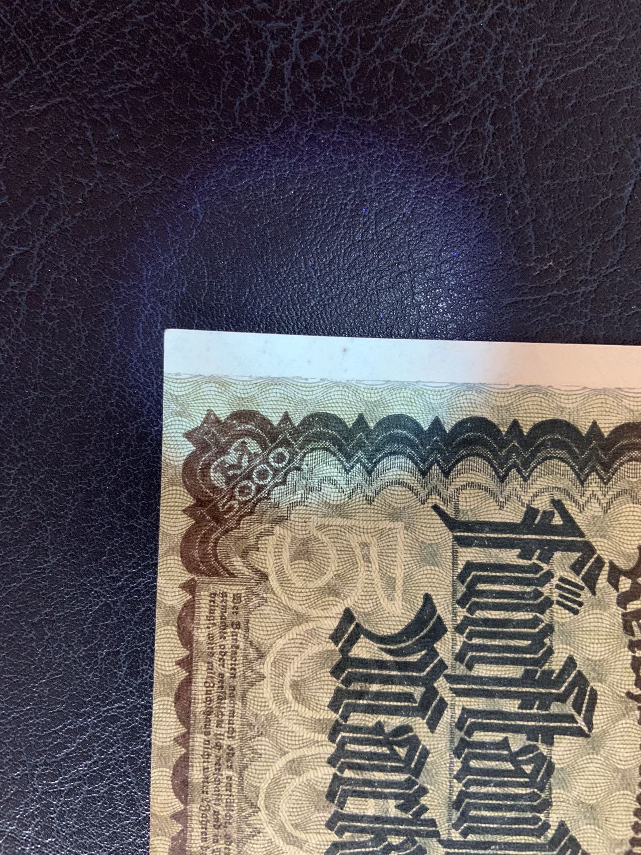 收藏联盟Quantum Auction 第276期拍卖  德国1922年5000马克 品相UNC- 少见补号