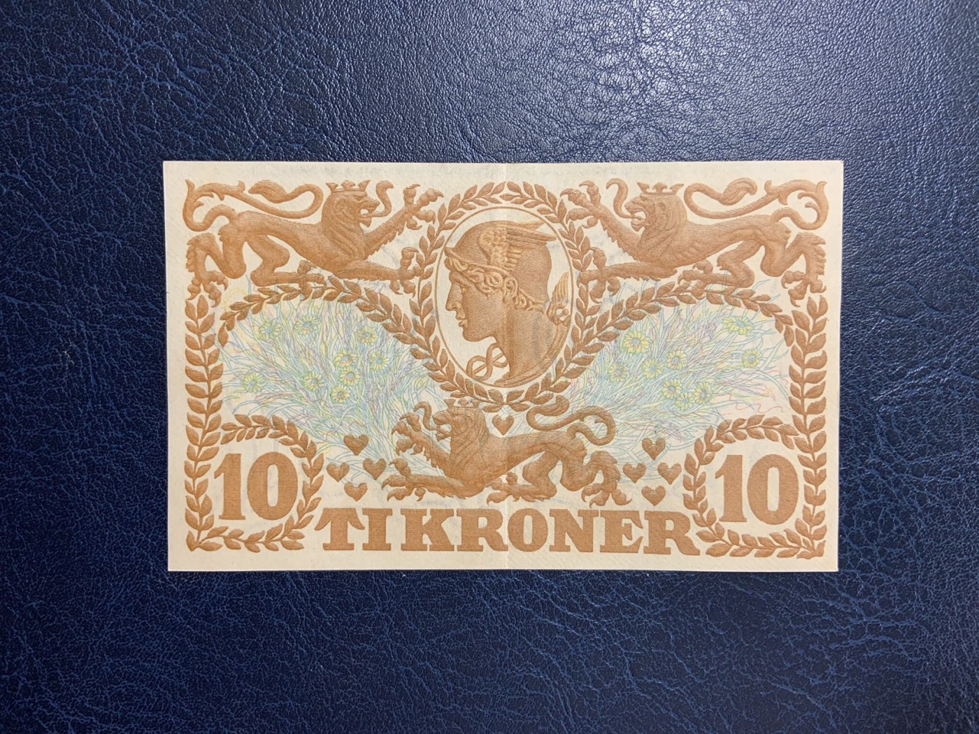 收藏联盟Quantum Auction 第276期拍卖  丹麦1943年10克朗 品相AU  