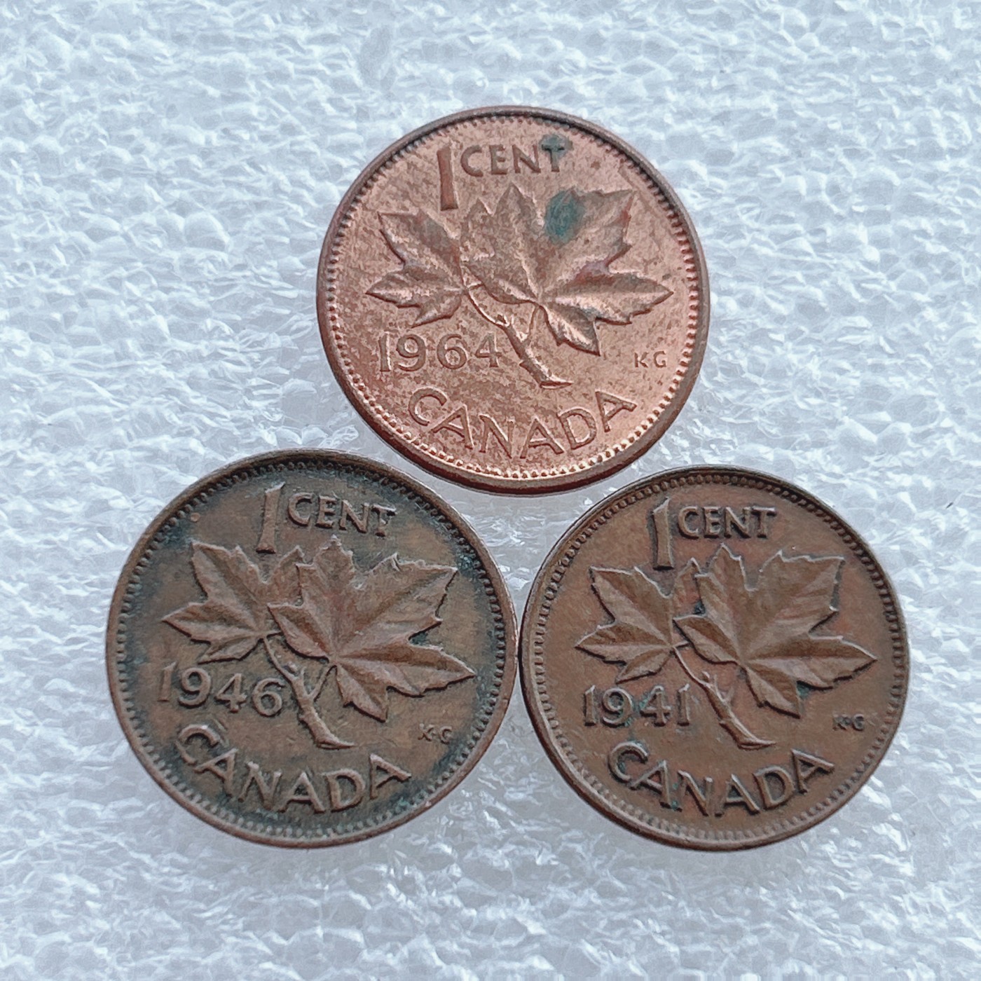 全场一元起拍 世界钱币散币场 第十期 加拿大 1分 枫叶