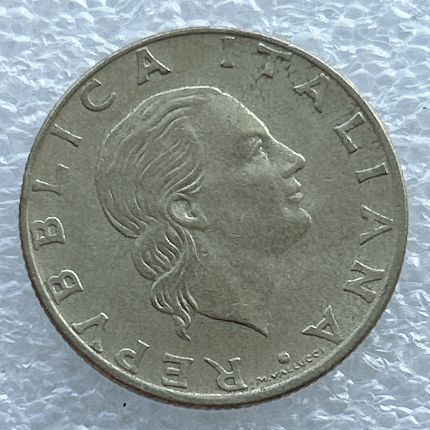 全场一元起拍 世界钱币散币场 第十期 意大利 1990年200里拉铜币