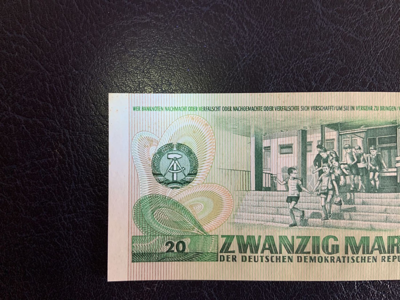 收藏联盟Quantum Auction 第276期拍卖  德国民主1975年20马克 品相UNC-