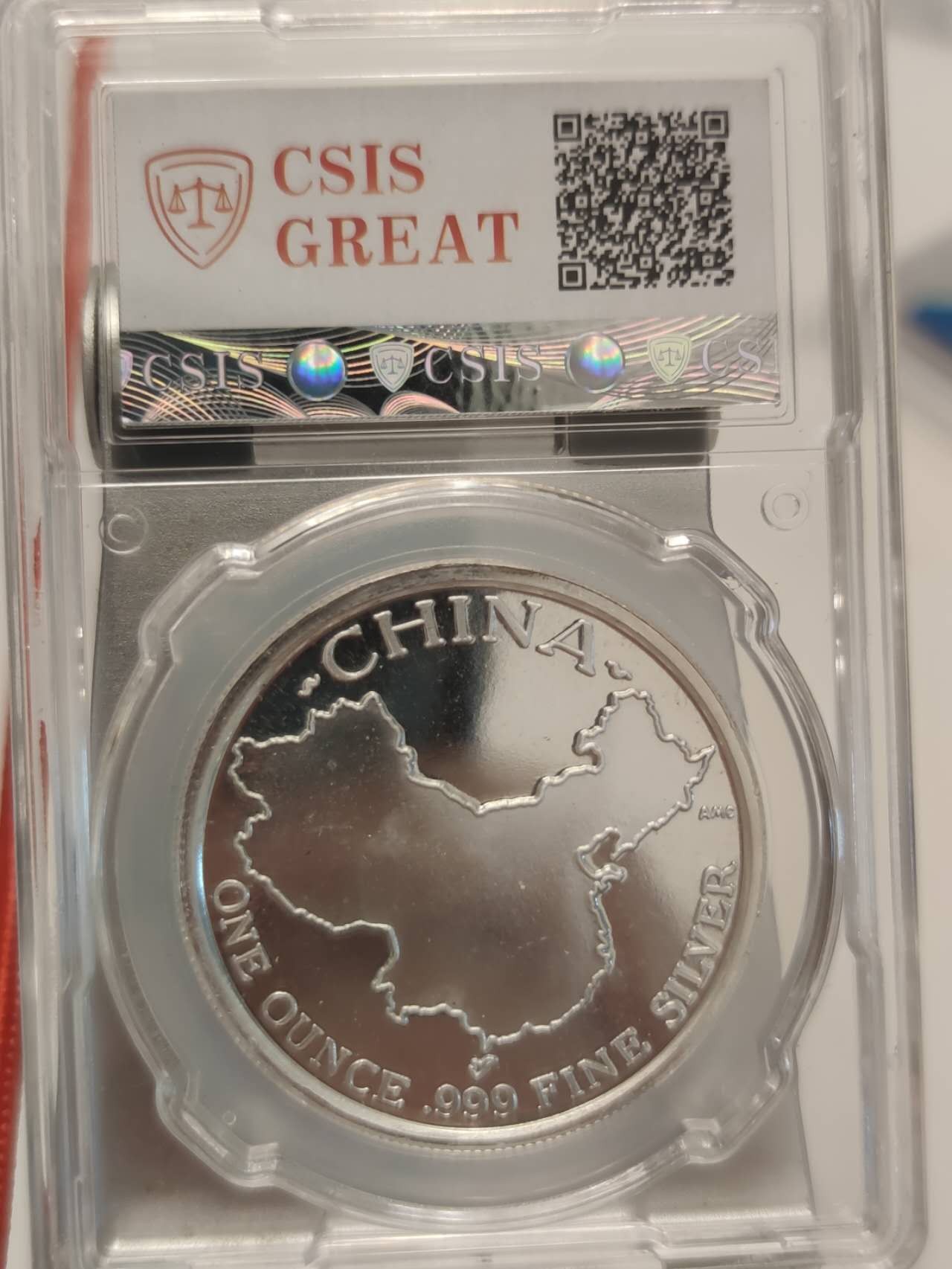 燕姐第51场拍卖 美国中国熊猫纪念一盎司银章
