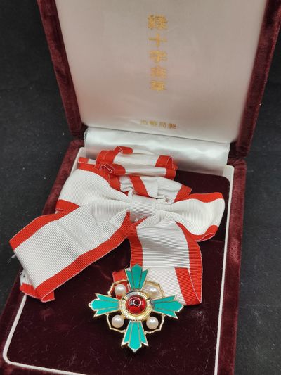 全场0元起拍 第76期 咸鱼国勋章拍卖专场 7月26日（周三）下午6：00开始 - 日本交通绿十字金章 纯银镀金