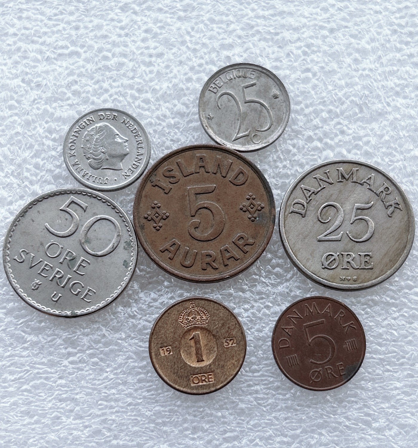 全场一元起拍 世界钱币散币场 第十期 一组散币