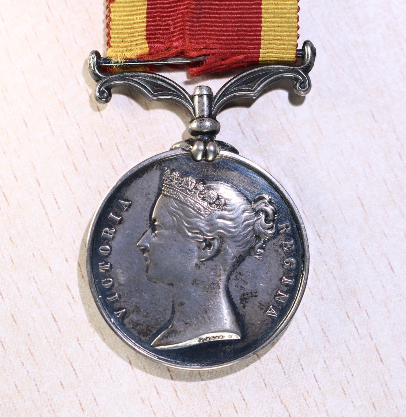 大猫徽章拍卖第229期 勿忘国耻 英国二次鸦片战争奖章