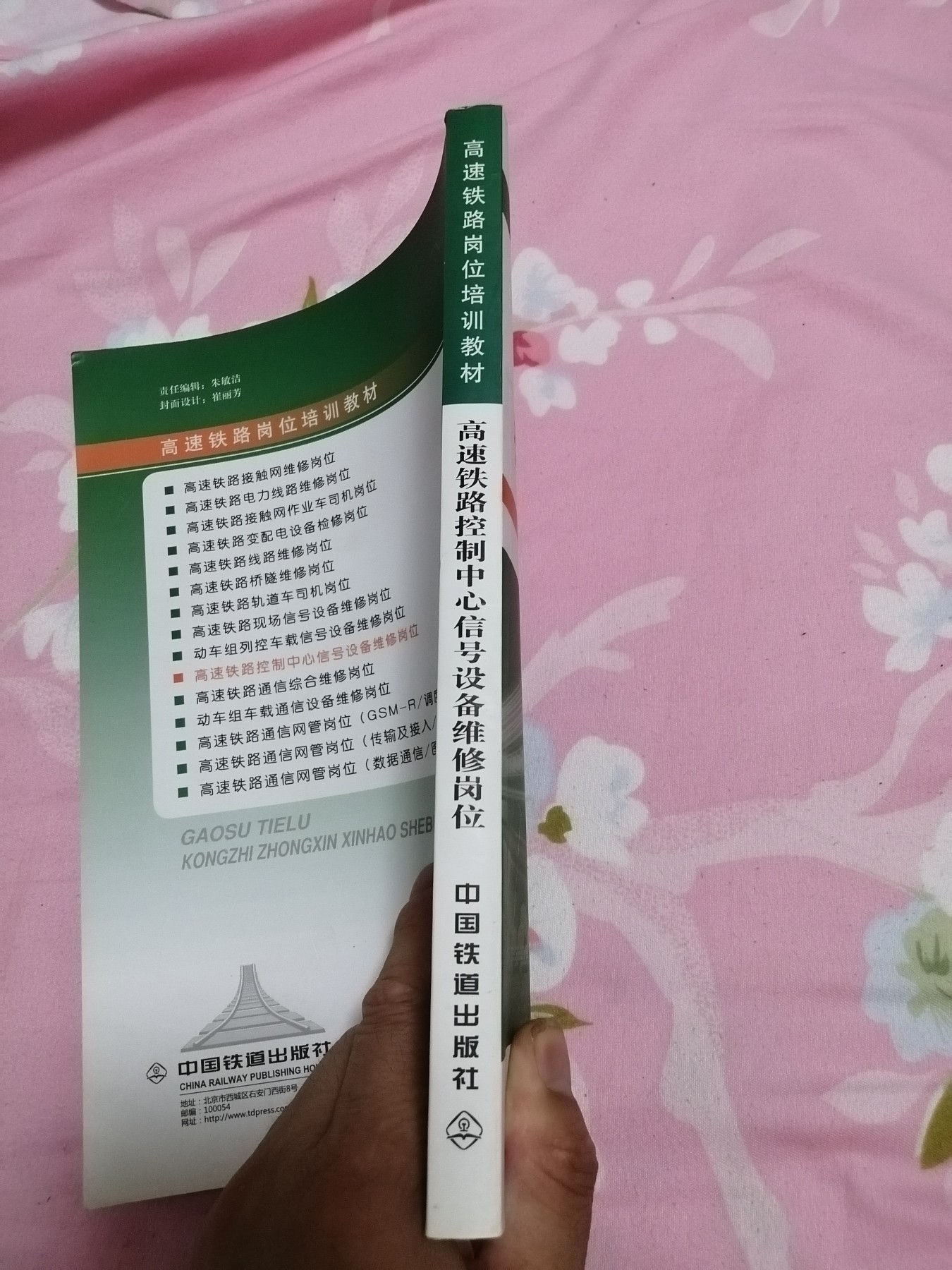 高速铁路岗位培训教材：高速铁路控制中心信号设备维修岗位