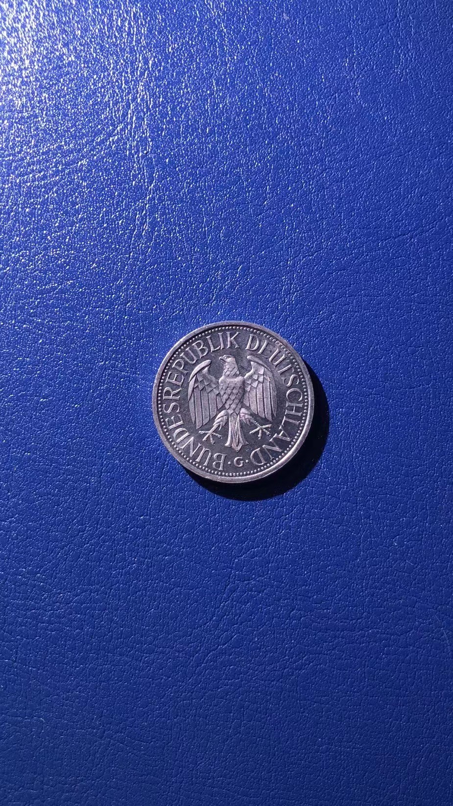 硬币专场11 联邦德国 1马克 1989