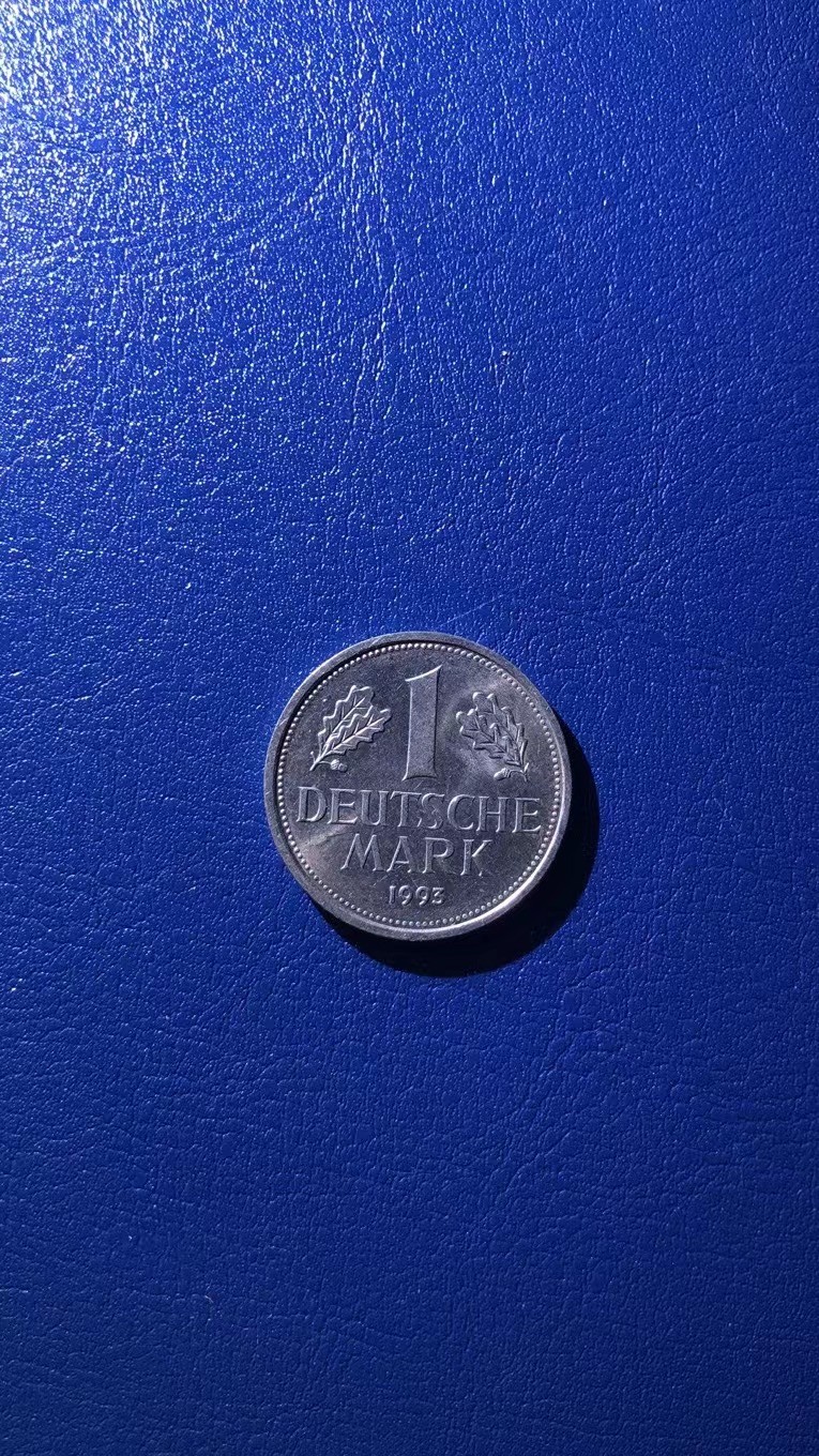 硬币专场11 联邦德国 1马克 1993