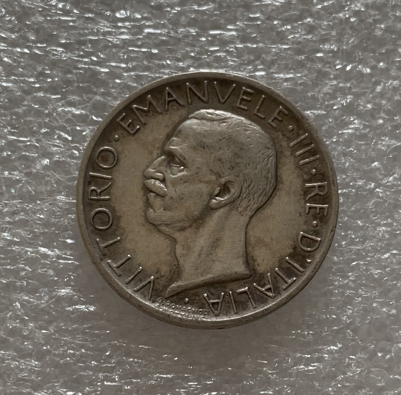 瓶子🏺第102期拍卖会  意大利1929年5里拉鹰与束斧银币