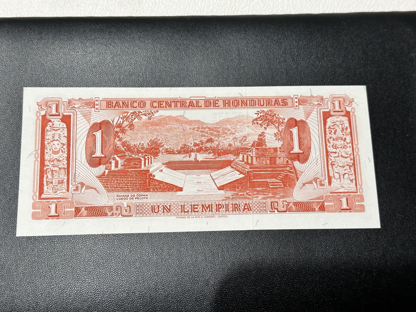 《外钞收藏家》第二百八十八期（连拍第一场） 1968年洪都拉斯1元 全新UNC 稀少手签