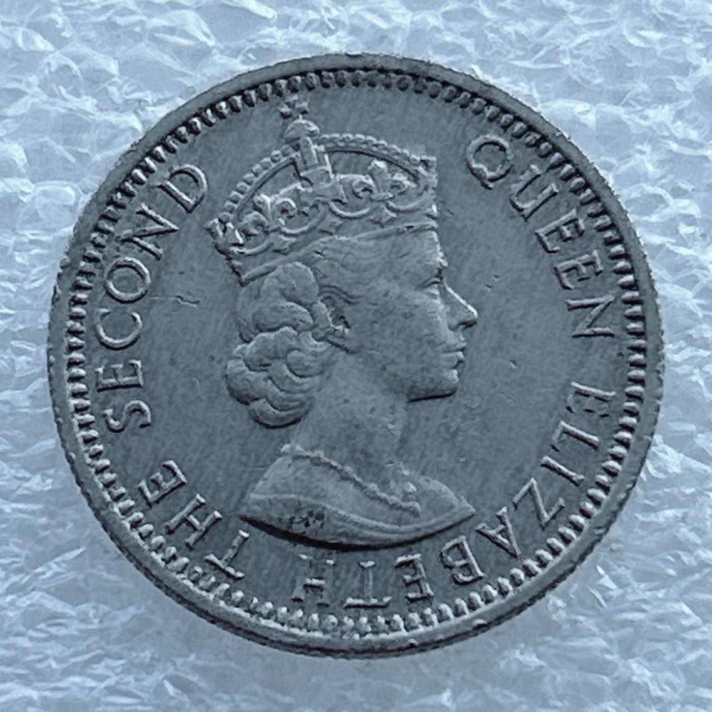 全场一元起拍 世界钱币散币场 第11期 马来亚和英属婆罗洲1957年10分铜镍币 伊丽莎白二世