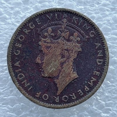 全场一元起拍 世界钱币散币场 第11期 英属洪都拉斯1944年5分