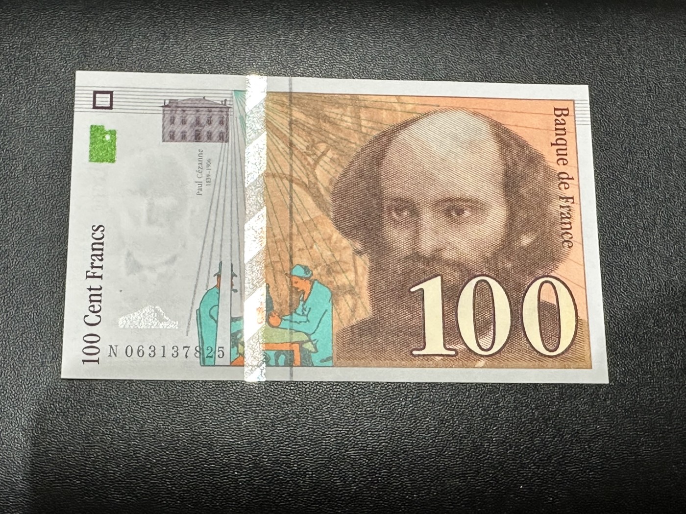 《外钞收藏家》第二百八十八期（连拍第一场） 1998年法国末版100法郎 全新UNC