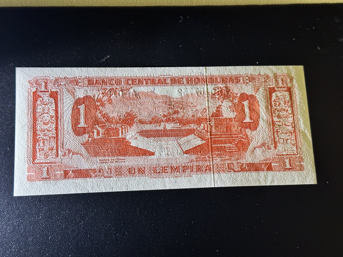 《外钞收藏家》第二百八十八期（连拍第一场） 1968年洪都拉斯1元 全新UNC 稀少手签