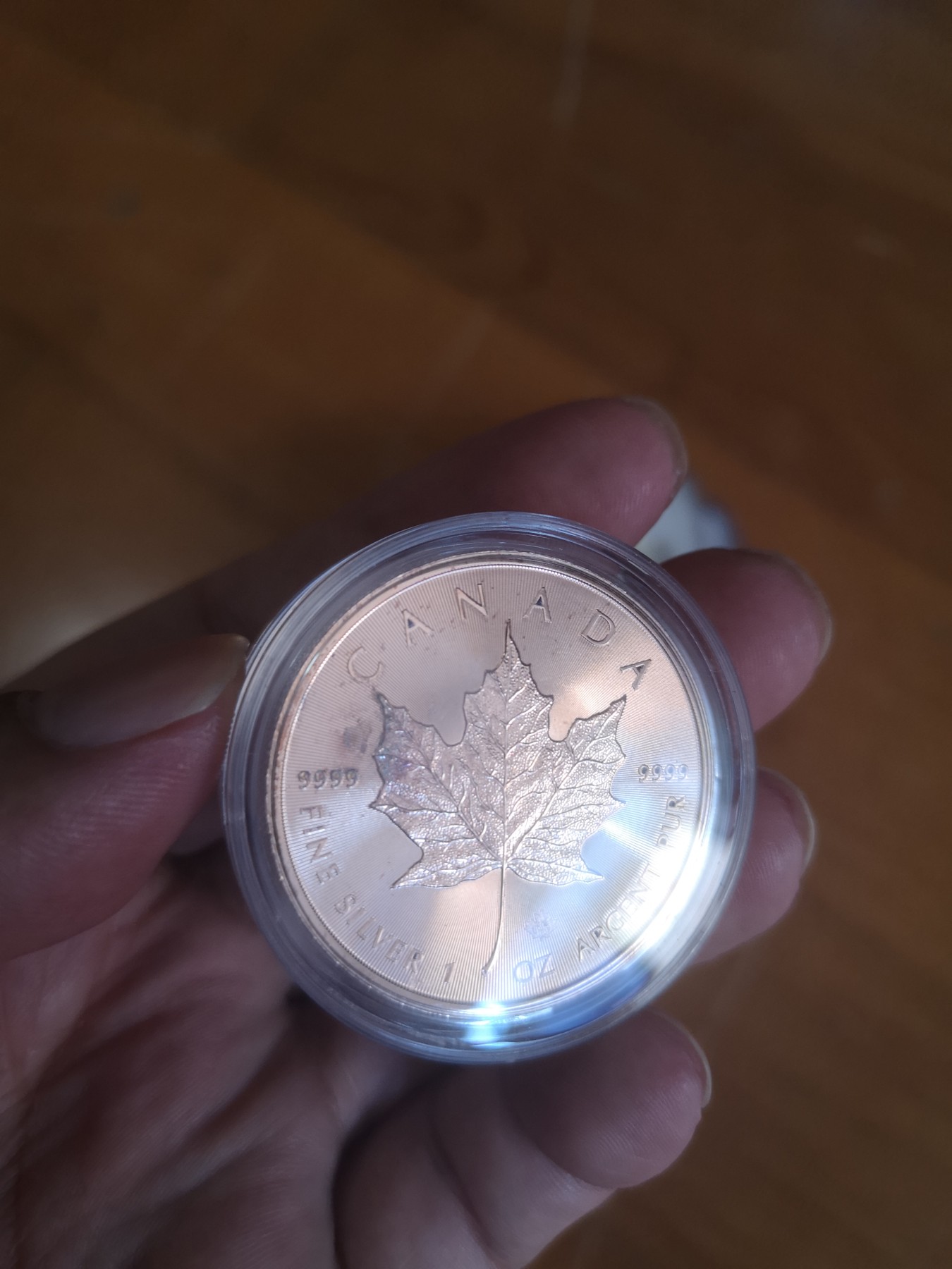 长老汇第24场老银币拍卖 2018加拿大伊丽莎白二世枫叶1盎司9999玫瑰金精制银币