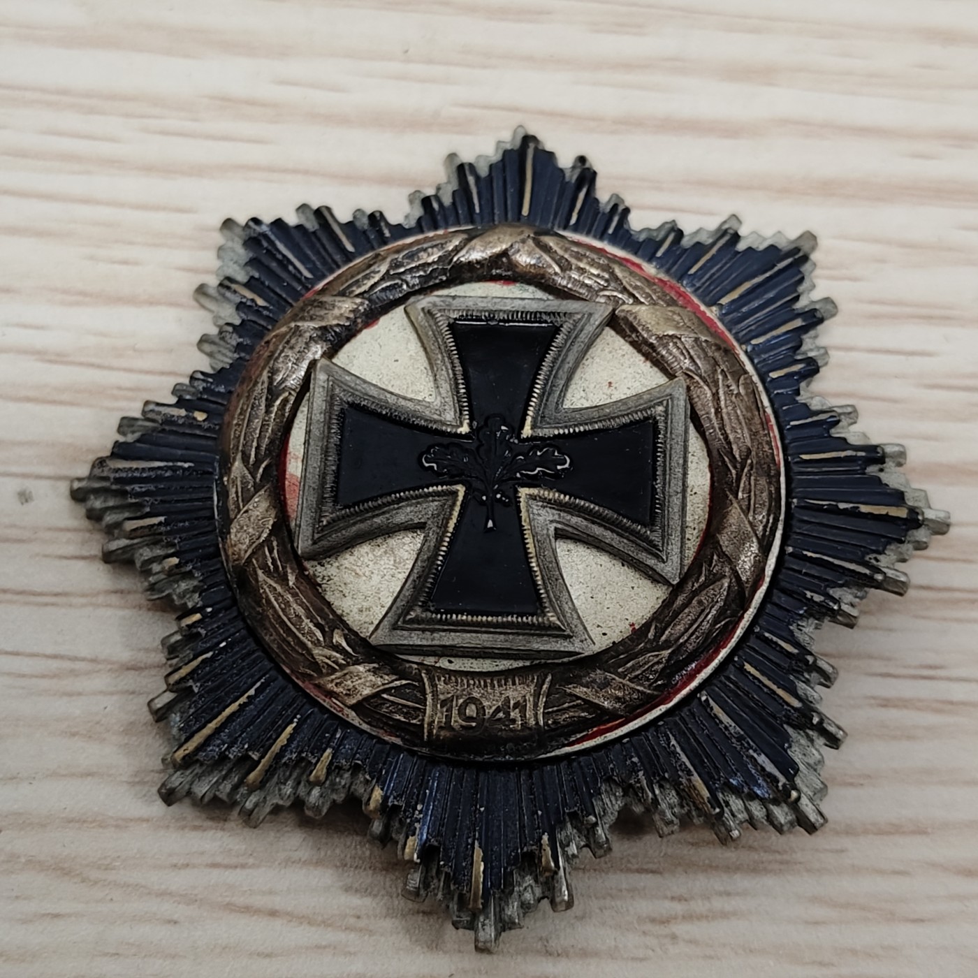 全场0元起拍 第77期 咸鱼国勋章拍卖专场 7月30日（周日）下午6：00开始 金DK 德国57版金级大德意志十字勋章