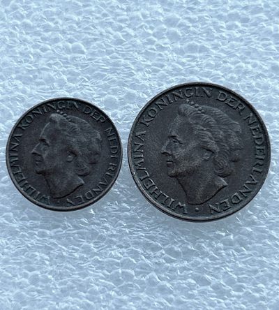 全场一元起拍 世界钱币散币场 第11期 1948年荷兰 朱莉安娜女王