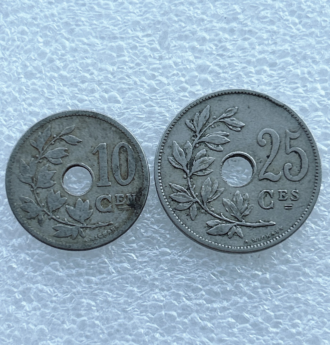 全场一元起拍 世界钱币散币场 第11期 比利时老版硬币