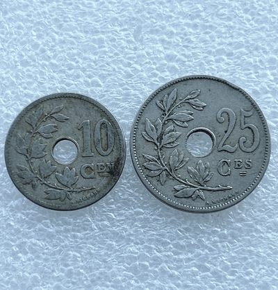 全场一元起拍 世界钱币散币场 第11期 比利时老版硬币