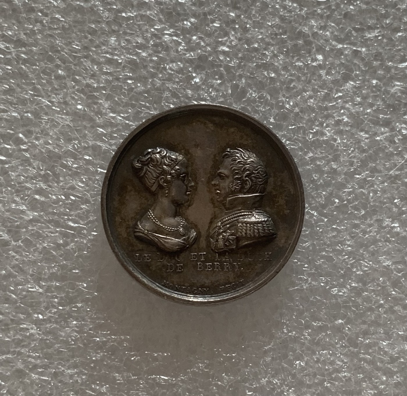 瓶子🏺第102期拍卖会 法国 1820年高浮雕银章