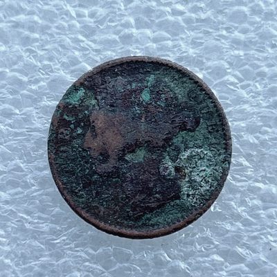 全场一元起拍 世界钱币散币场 第11期 英国海峡殖民地维多利亚女王1/4分