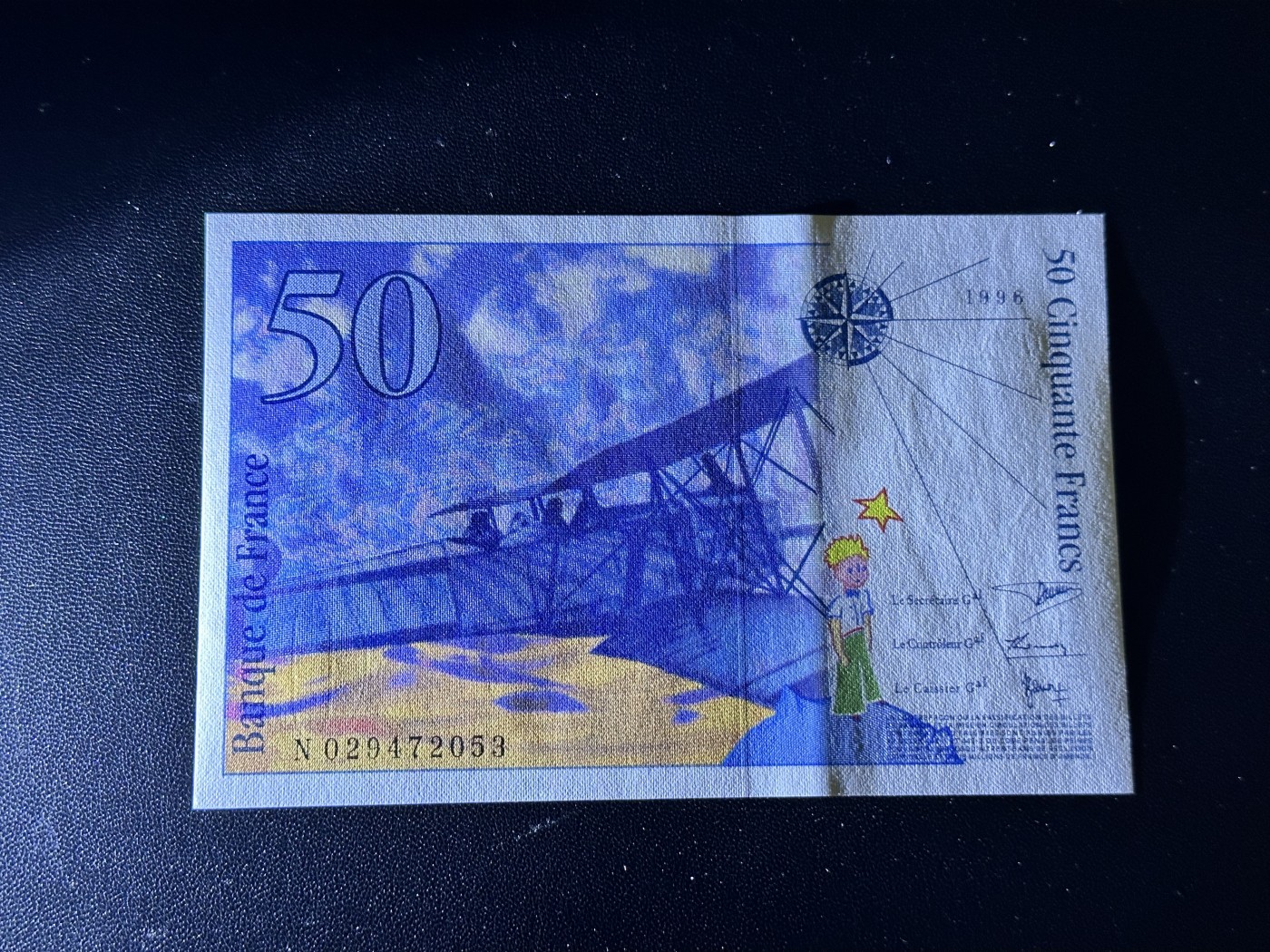 《外钞收藏家》第二百八十八期（连拍第一场） 法国末版50法郎 全新UNC