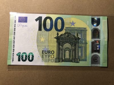 🌼甜小邱世界纸币收藏💐第76期🐇🌼 - 全新UNC 三签100欧元 法国版 全程无47豹子号333