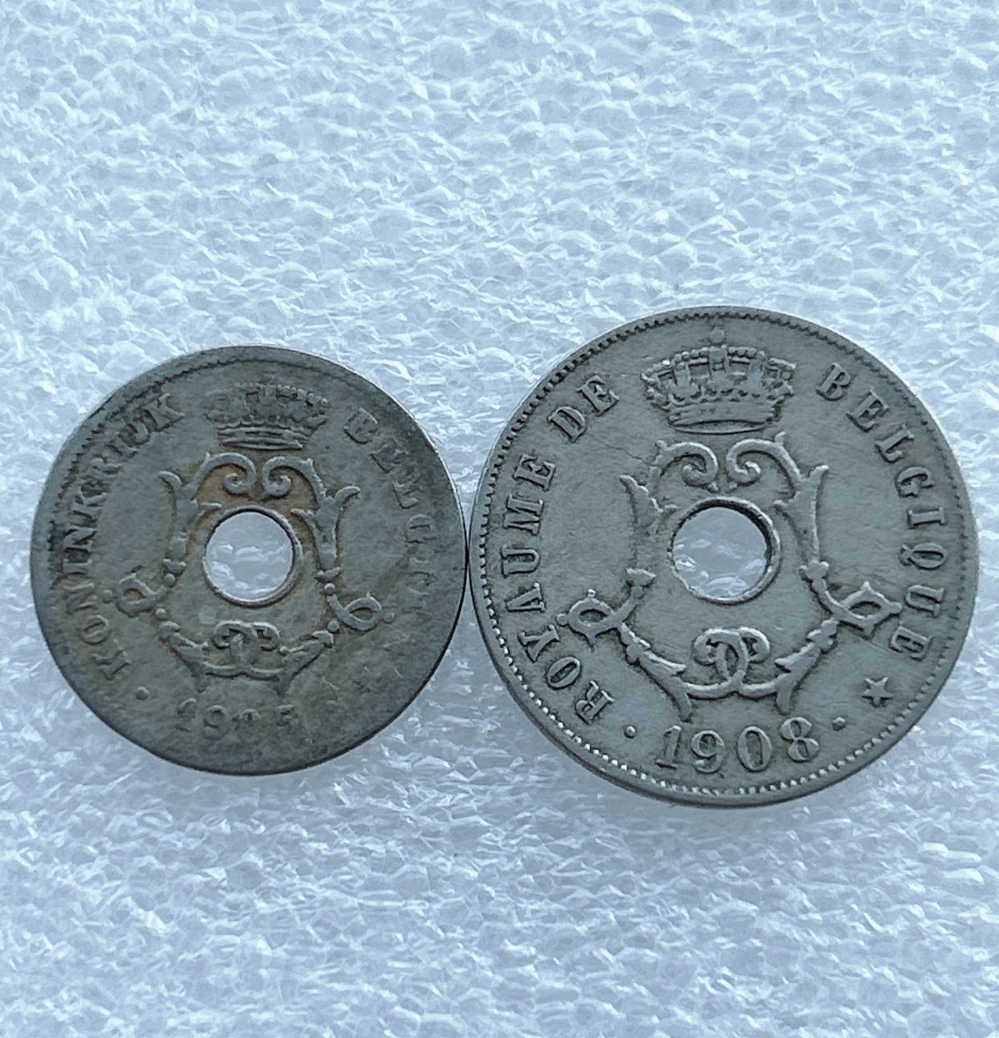 全场一元起拍 世界钱币散币场 第11期 比利时老版硬币