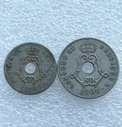 全场一元起拍 世界钱币散币场 第11期 比利时老版硬币