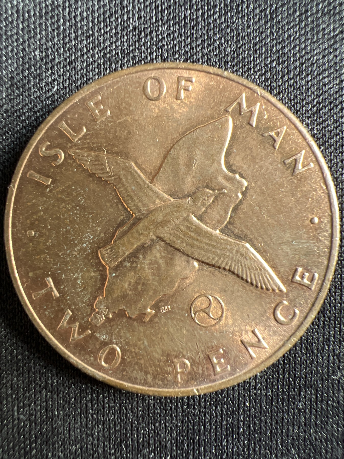 泡泡堂第367期  硬币专场 （无押金，捡漏，全场20包邮，偏远地区除外，接收代拍业务） 英属马恩岛2便士