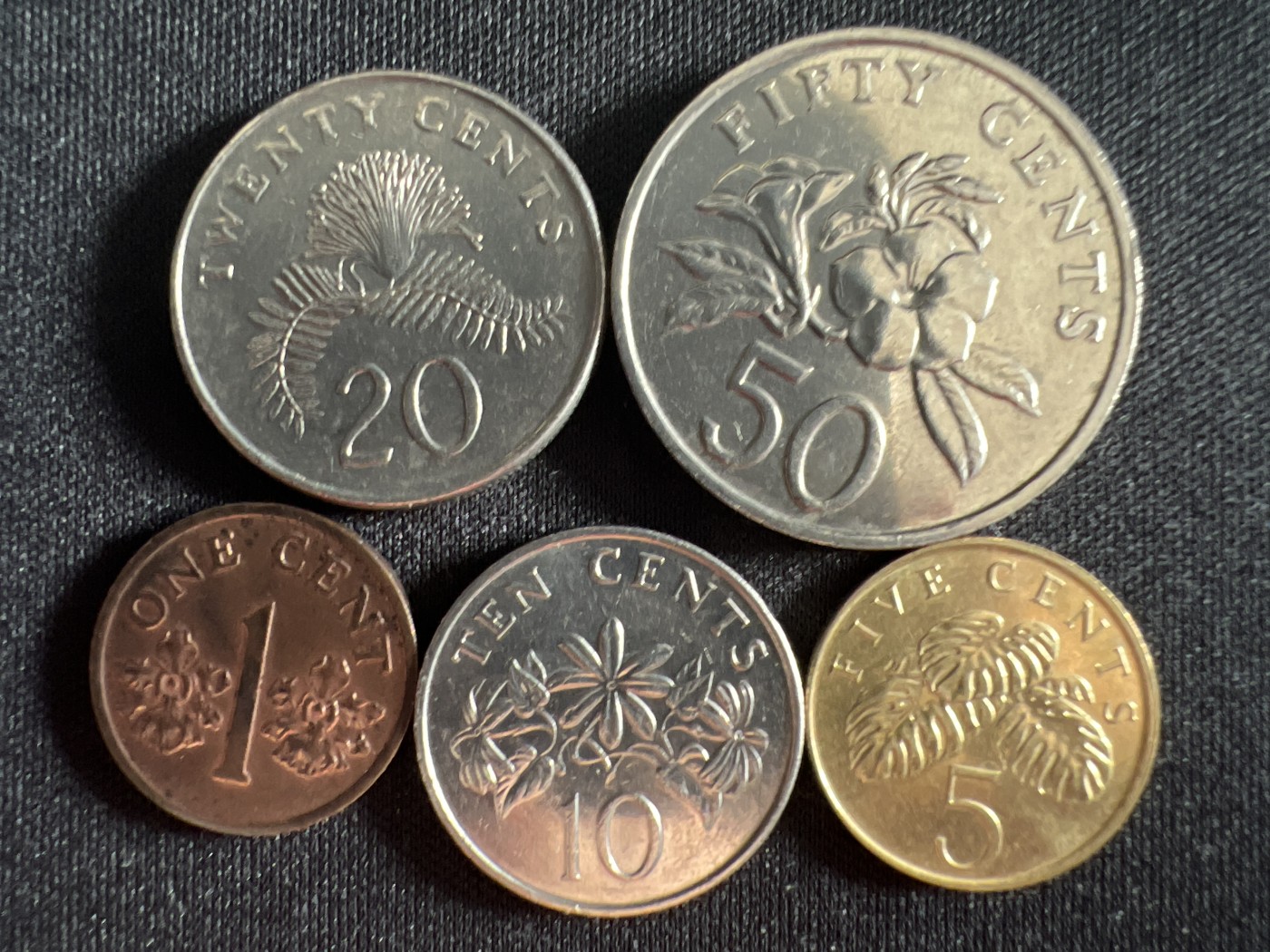 泡泡堂第366期  硬币专场 （无押金，捡漏，全场20包邮，偏远地区除外，接收代拍业务） 新加坡五枚