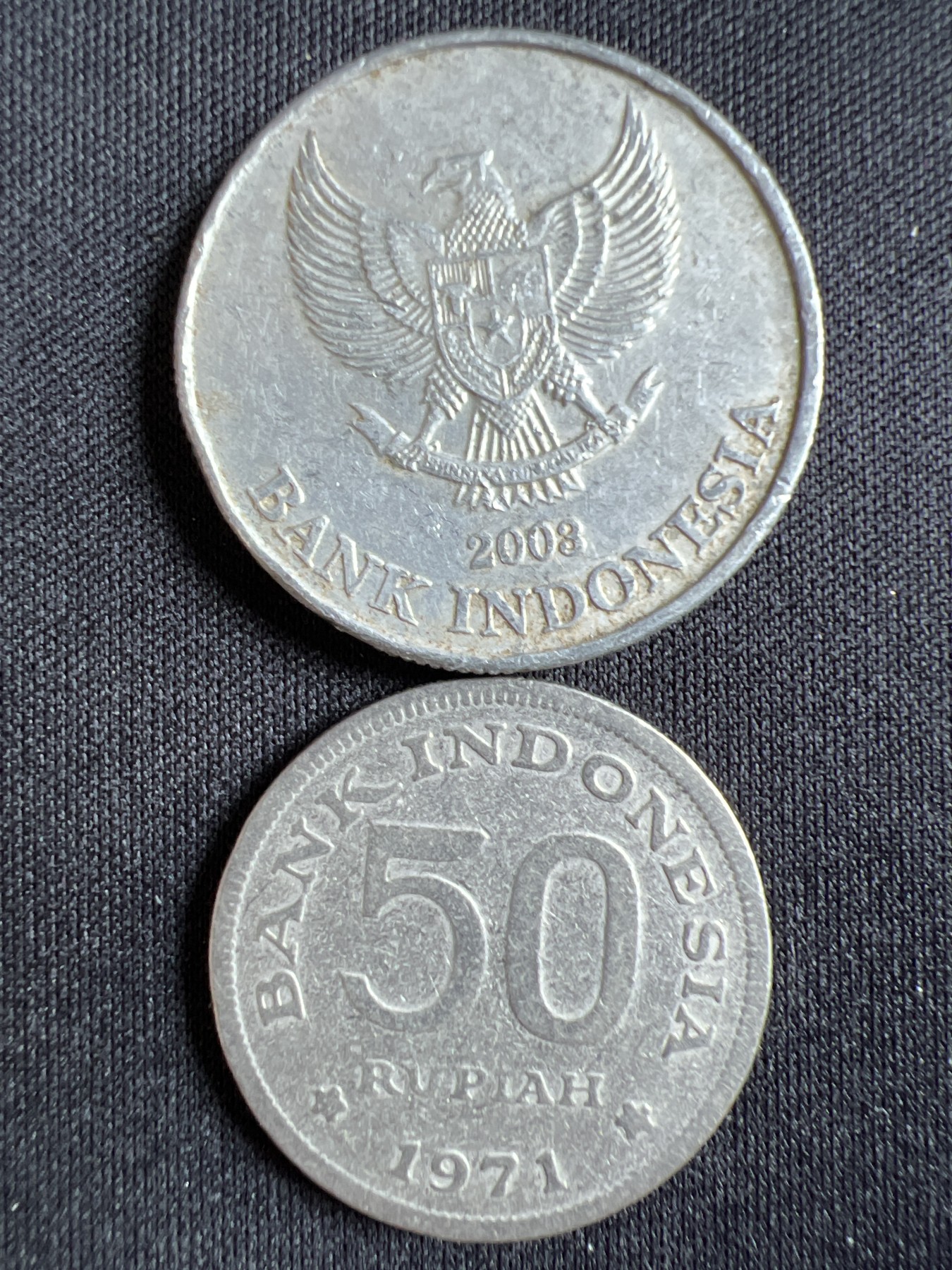 第430期 硬币专场 （无押金，捡漏，全场20包邮，偏远地区除外，接收代拍业务） 印尼两枚