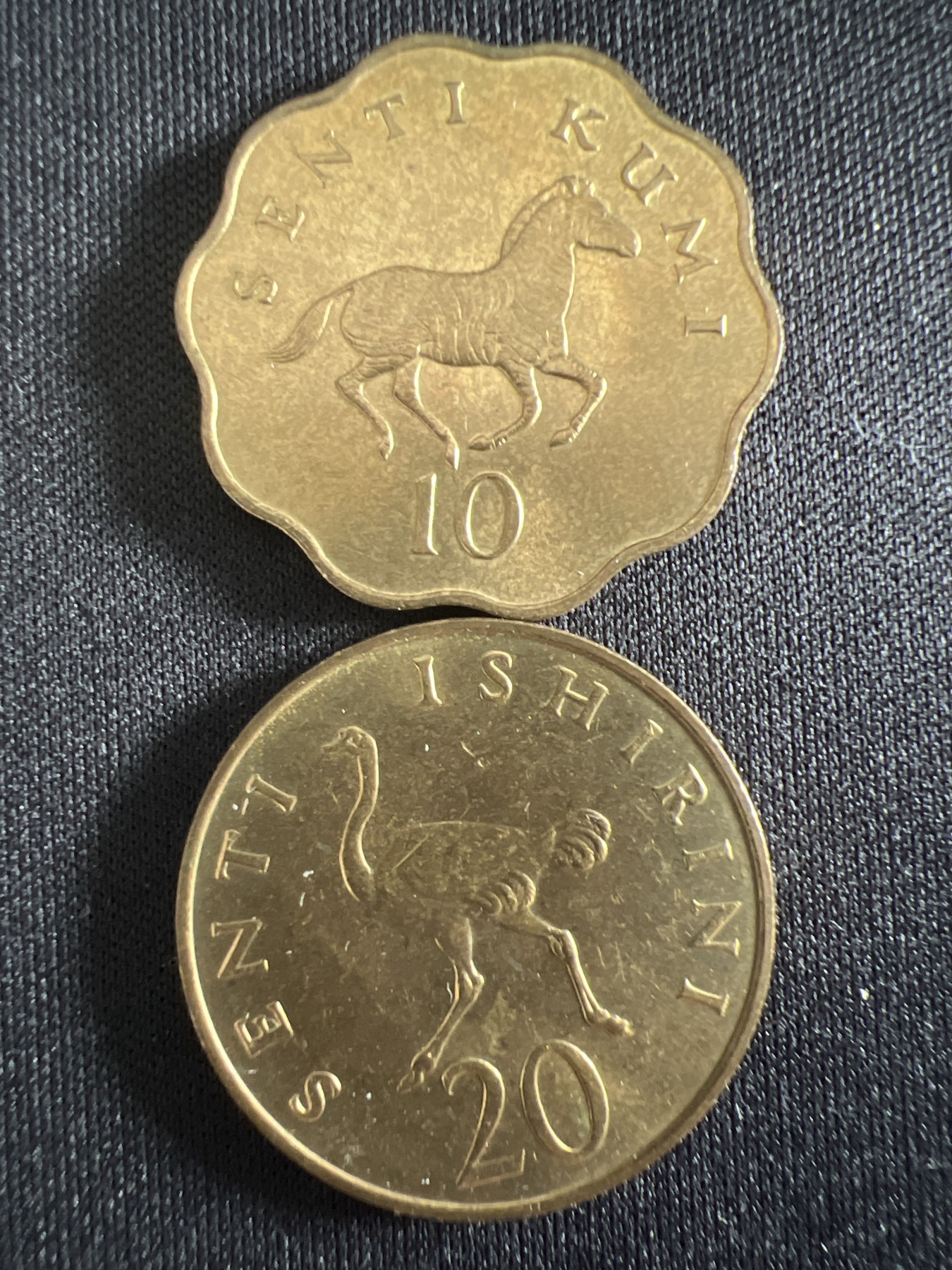 泡泡堂第366期  硬币专场 （无押金，捡漏，全场20包邮，偏远地区除外，接收代拍业务） 坦桑尼亚两枚