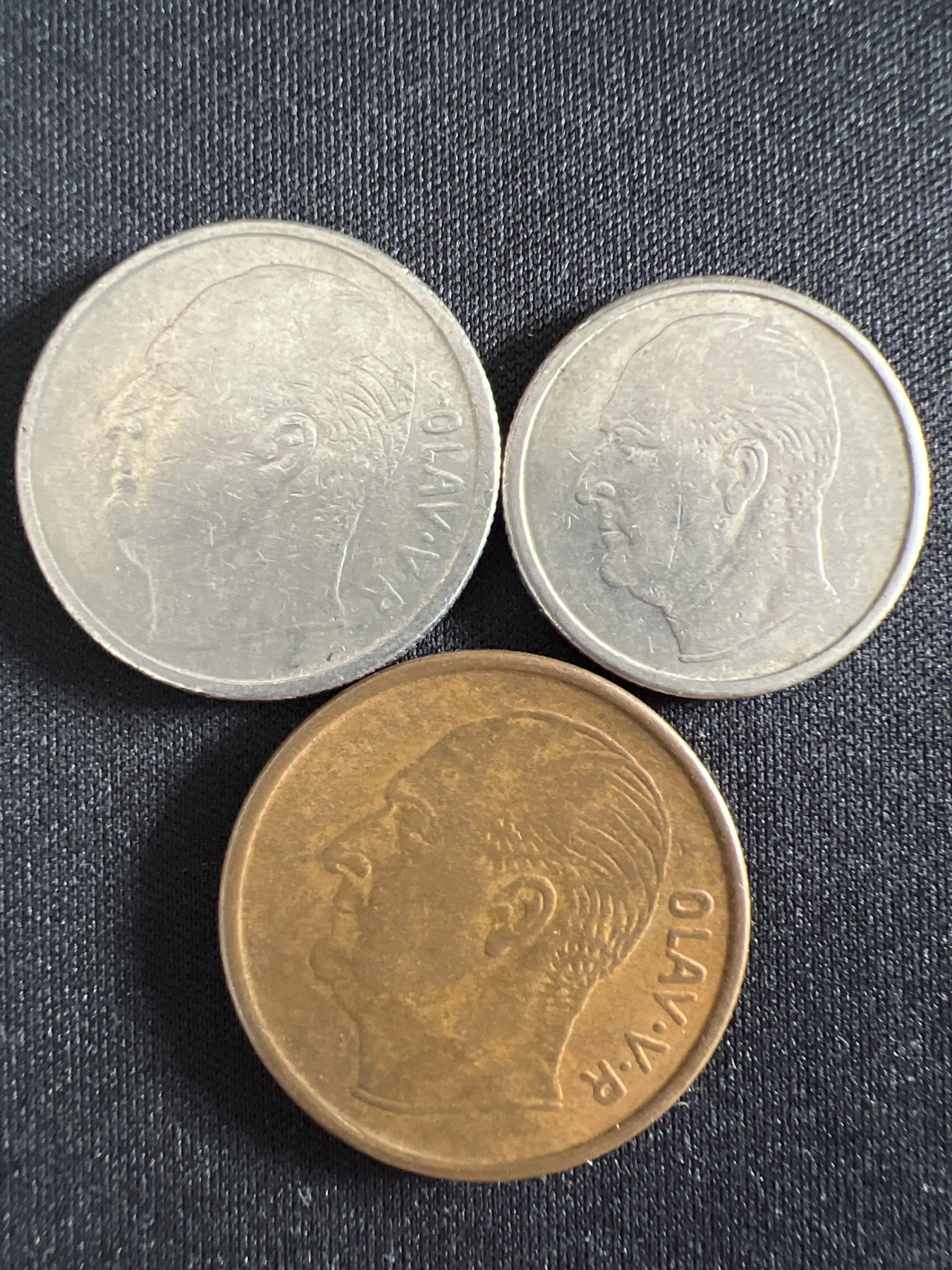 泡泡堂第366期  硬币专场 （无押金，捡漏，全场20包邮，偏远地区除外，接收代拍业务） 挪威三枚