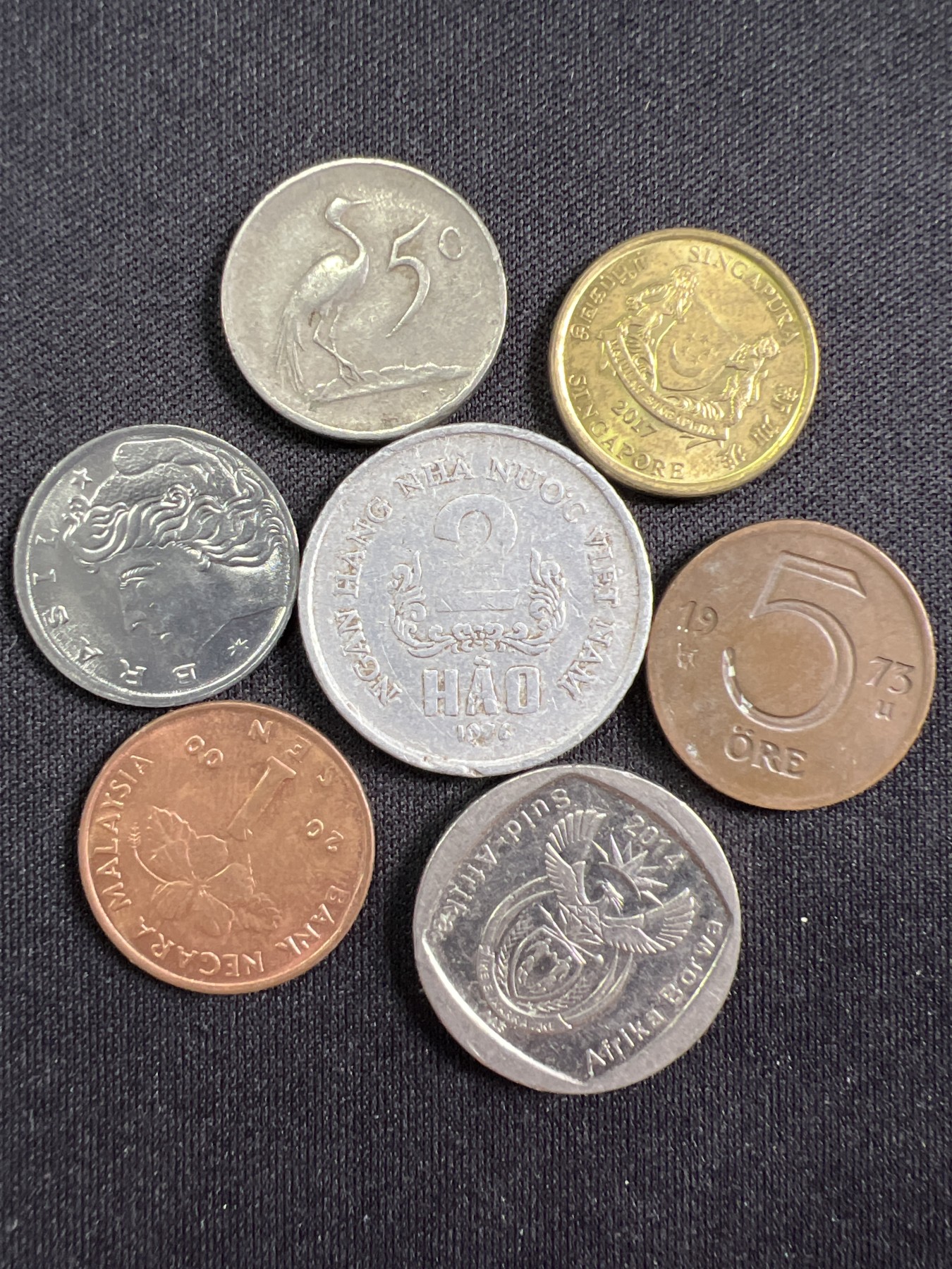 泡泡堂第367期  硬币专场 （无押金，捡漏，全场20包邮，偏远地区除外，接收代拍业务） 硬币七枚90