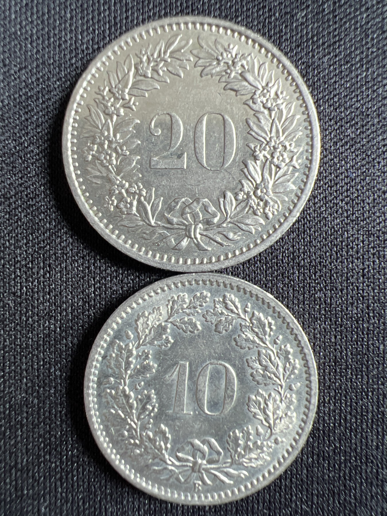 泡泡堂第367期  硬币专场 （无押金，捡漏，全场20包邮，偏远地区除外，接收代拍业务） 瑞士两枚