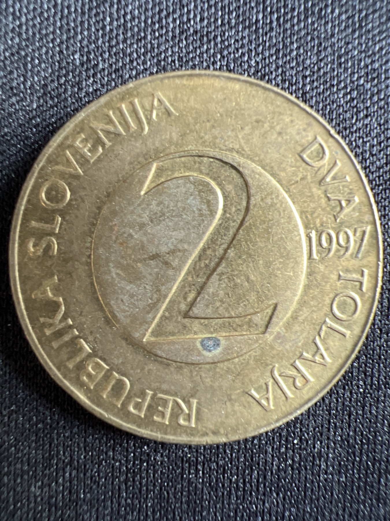 泡泡堂第367期  硬币专场 （无押金，捡漏，全场20包邮，偏远地区除外，接收代拍业务） 斯洛文尼亚2元