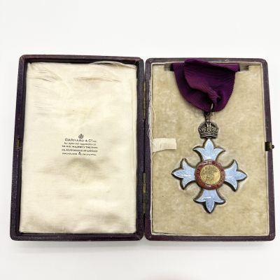 勋章奖章交易所7月29日拍卖 - 大英帝国指挥官级大英帝国勋章第一版