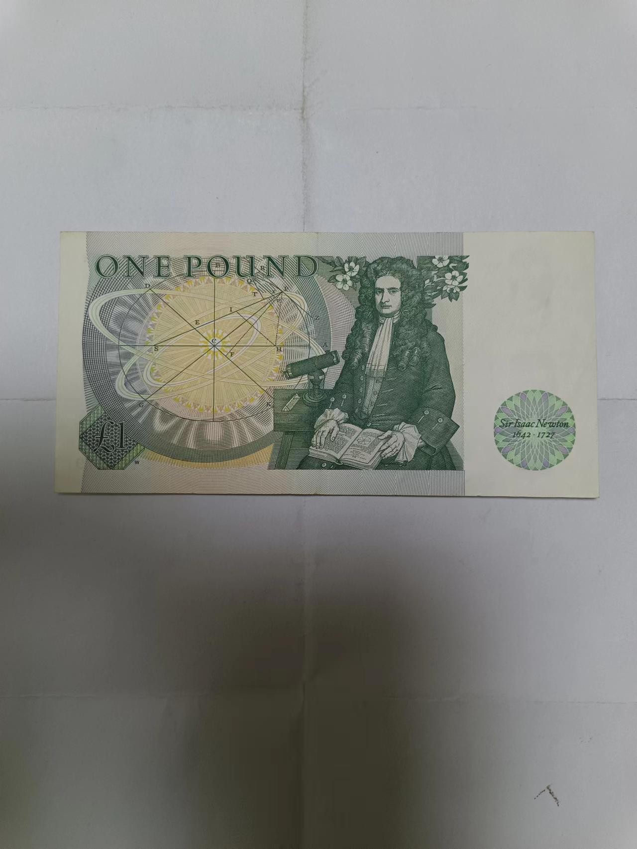 【20230729】非全新纸币第四十八场 英国D序列1镑