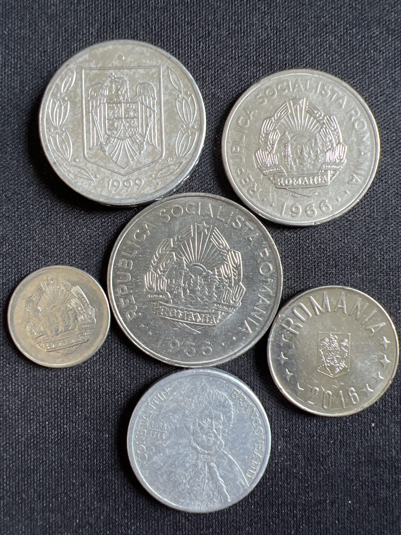 泡泡堂第367期  硬币专场 （无押金，捡漏，全场20包邮，偏远地区除外，接收代拍业务） 罗马尼亚一套六枚