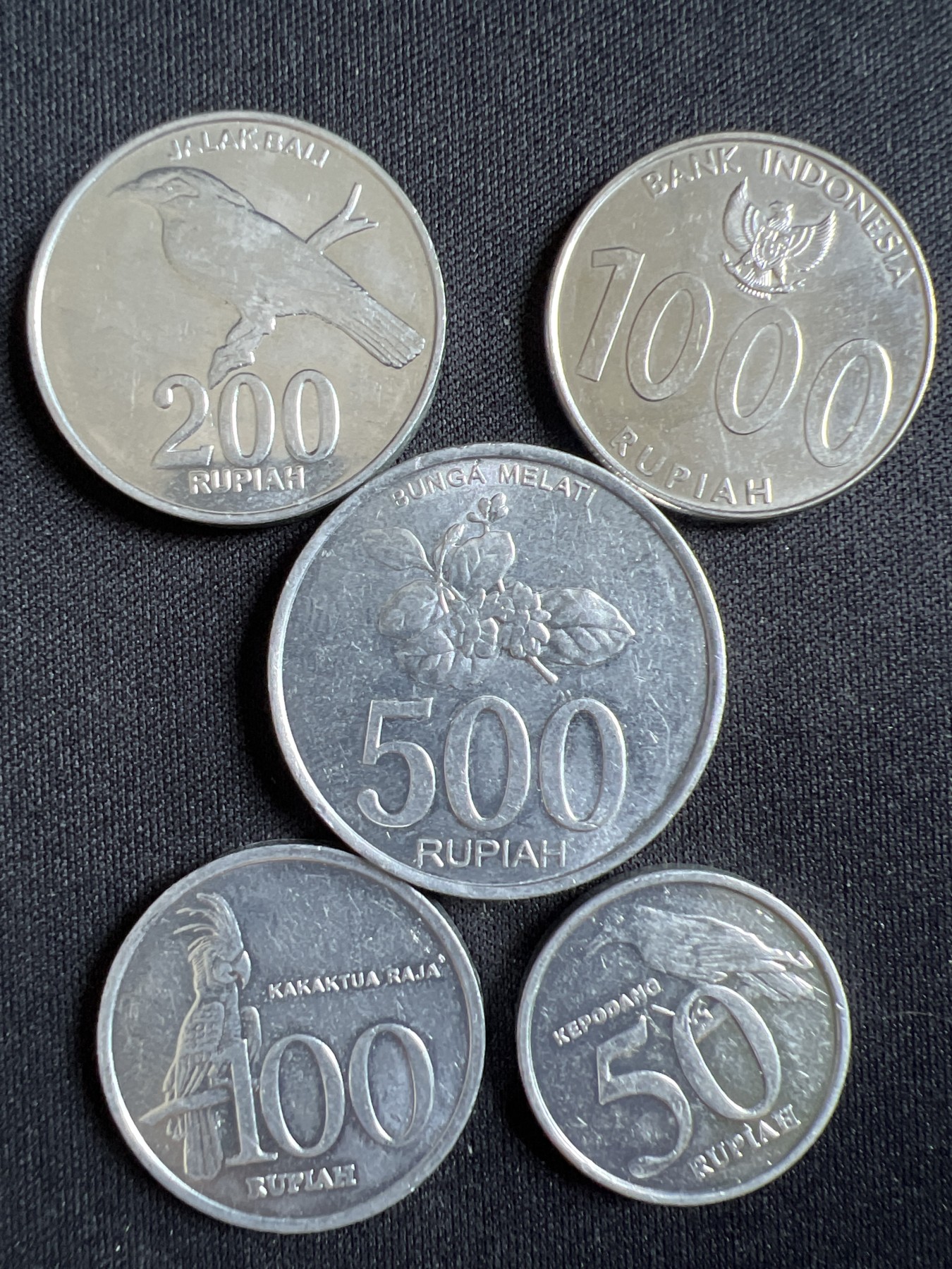 泡泡堂第367期  硬币专场 （无押金，捡漏，全场20包邮，偏远地区除外，接收代拍业务） 印尼一套五枚