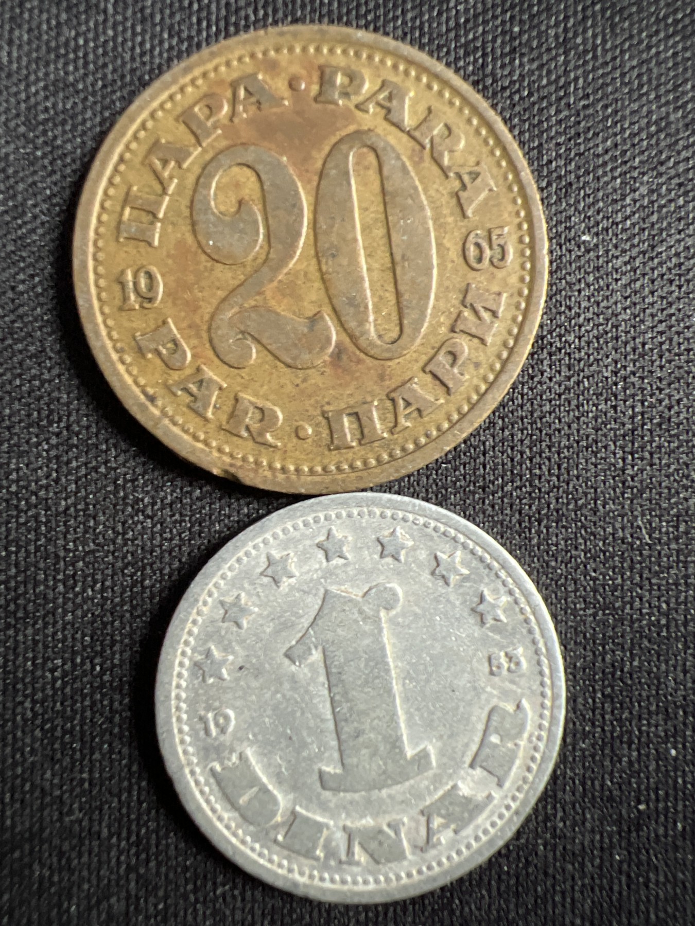 泡泡堂第367期  硬币专场 （无押金，捡漏，全场20包邮，偏远地区除外，接收代拍业务） 南斯拉夫2枚
