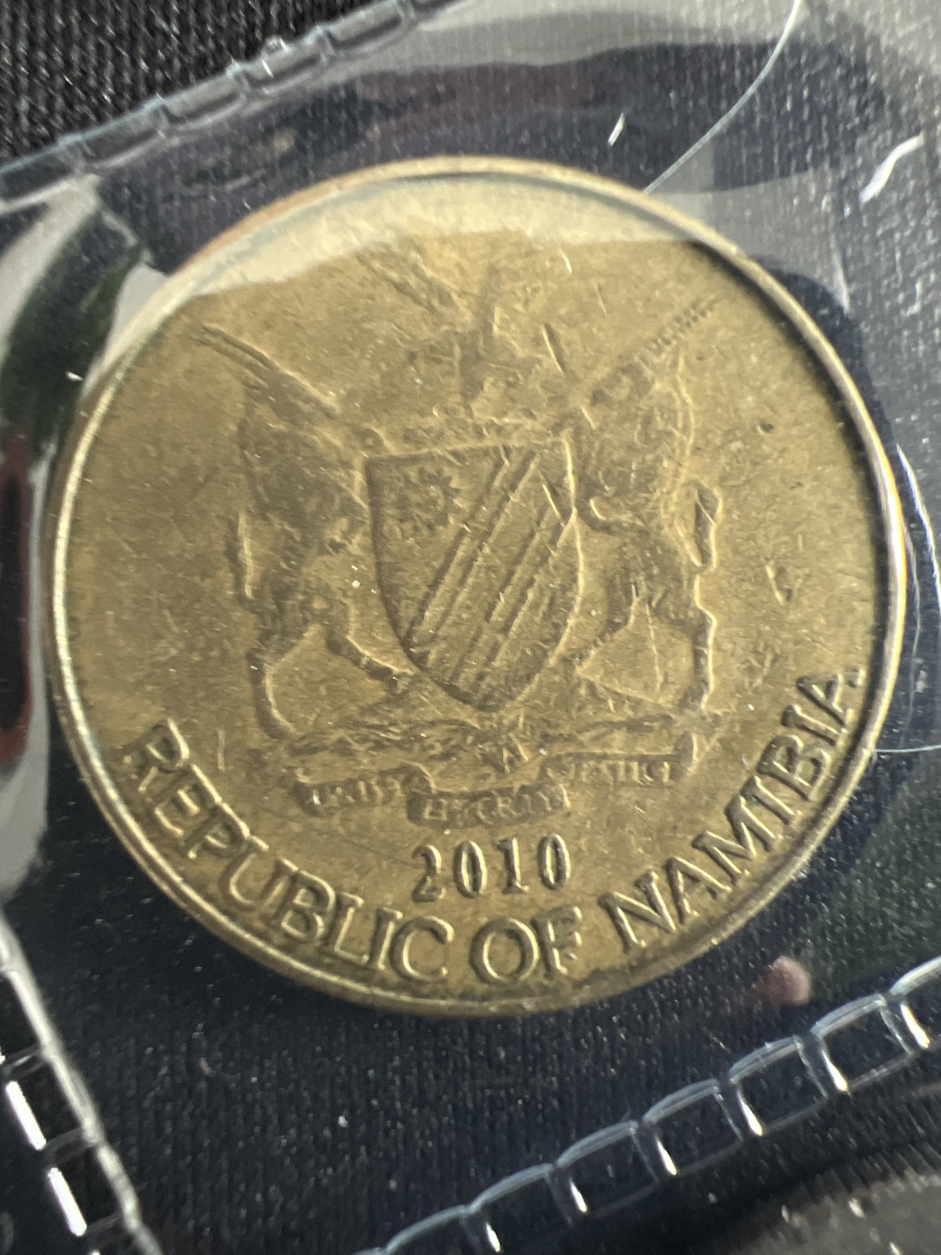 泡泡堂第366期  硬币专场 （无押金，捡漏，全场20包邮，偏远地区除外，接收代拍业务） 纳米比亚一元