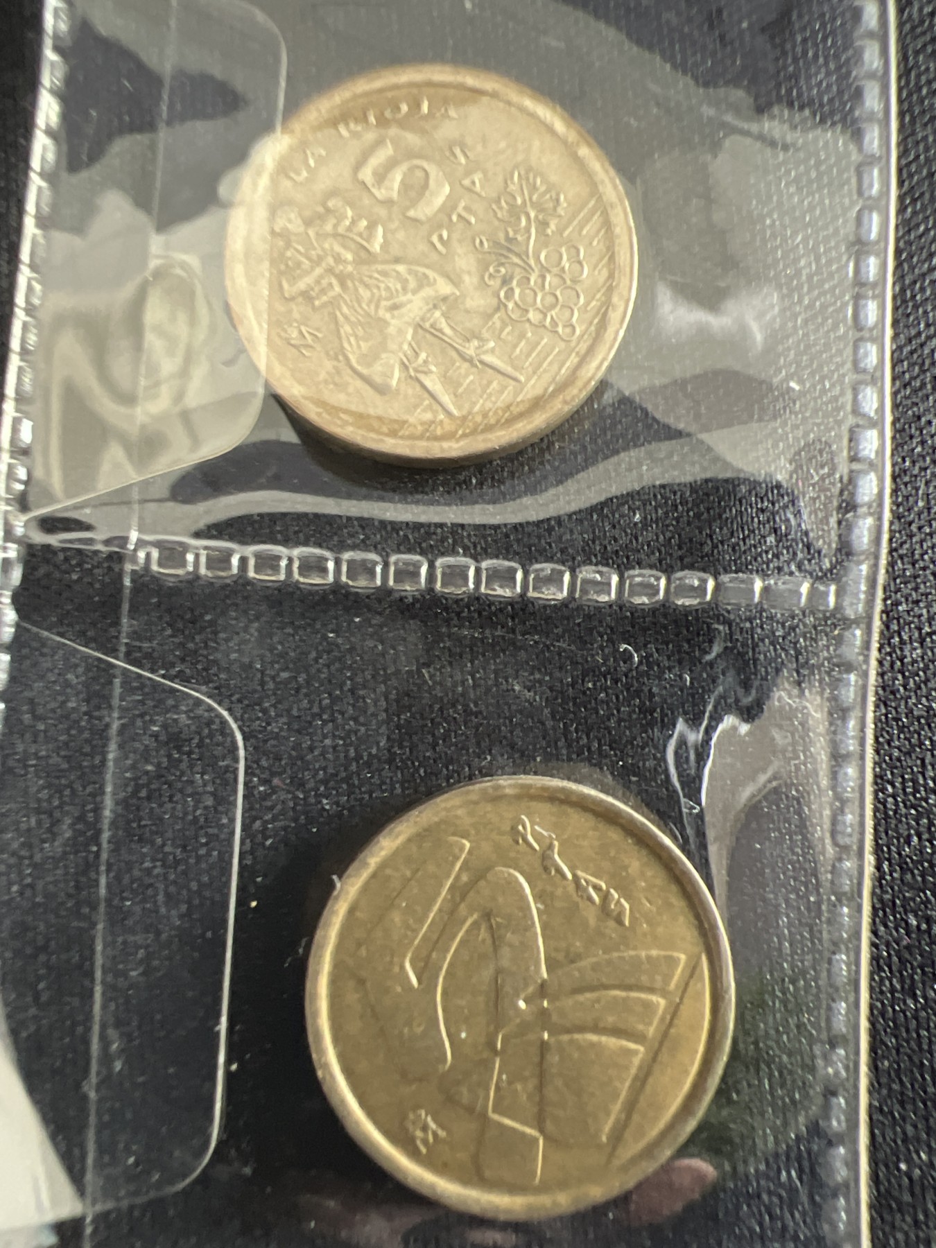 泡泡堂第366期  硬币专场 （无押金，捡漏，全场20包邮，偏远地区除外，接收代拍业务） 西班牙5比塞塔两枚