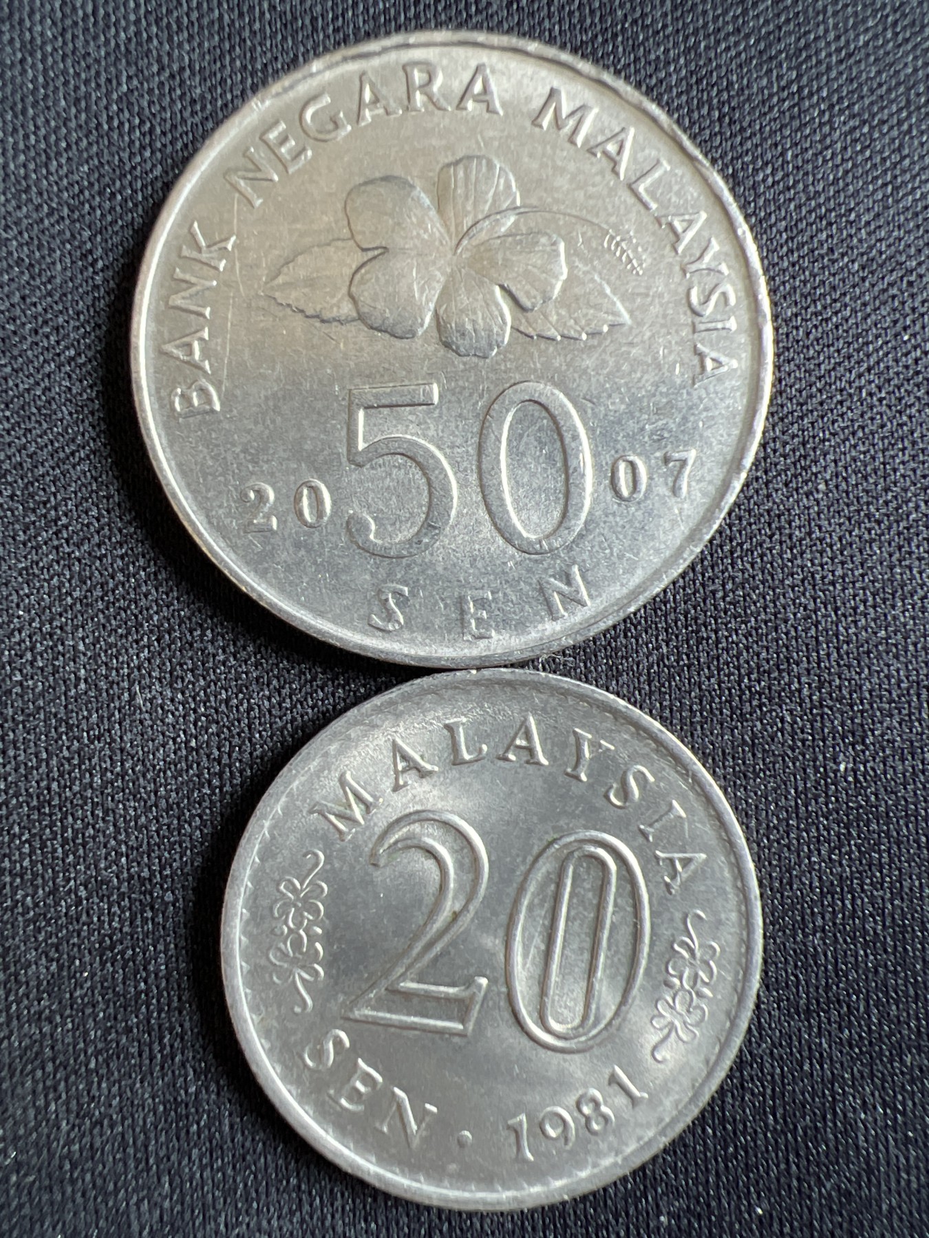 泡泡堂第367期  硬币专场 （无押金，捡漏，全场20包邮，偏远地区除外，接收代拍业务） 马来西亚两枚